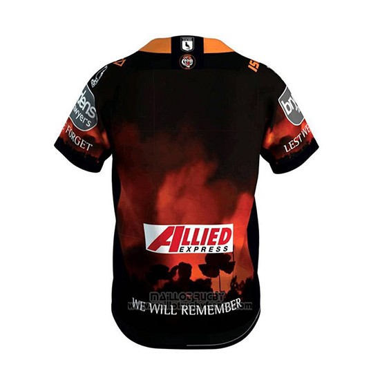 Maillot Wests Tigers Rugby 2018 Commemorative